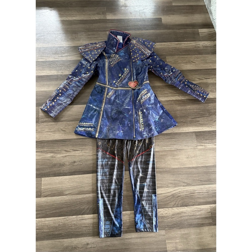 Disney Store Descendants 2 Evie Costume Girls size 7/8 with pants Dress Up